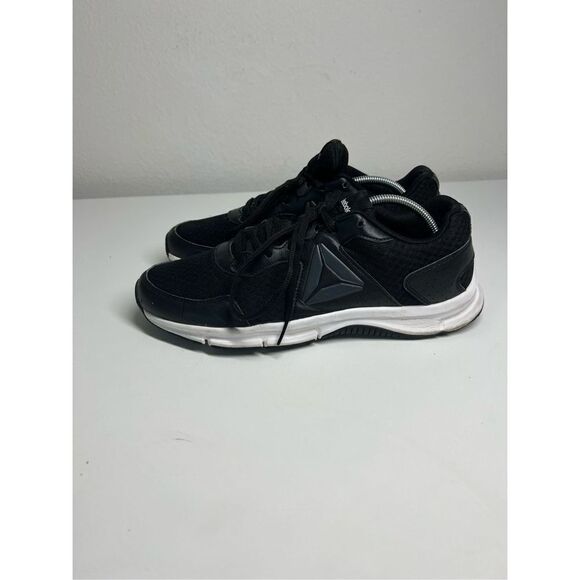 Reebok Men's Express Runner Running Shoe Black/Coal/White Size 8,5 - Picture 1 of 11